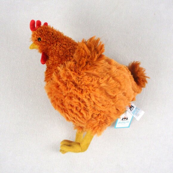 Jellycat Cecile Chicken Retired Stuffed Toy NEW with Tags - Picture 3 of 7